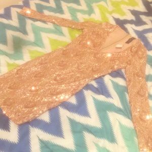 Glamorous Rose Gold body dress